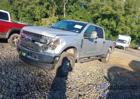 2019 Ford F250 Super Duty from USA, damaged, VIN 1FT7W2BT8KEF31193